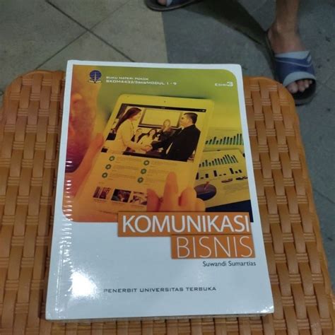 Jual Buku Komunikasi Bisnis Universitas Terbuka Original Shopee