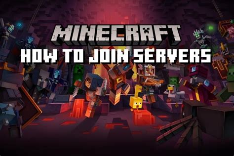 how to join a server on minecraft