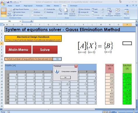 Solving System Of Equations Using Gauss Elimination Method Part 5