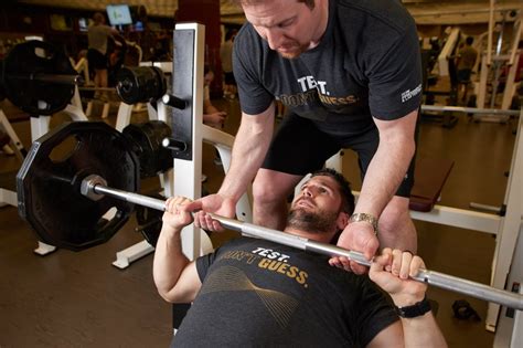 A Risky Weightlifting Courtesy Spotting For A Bench Press Wsj