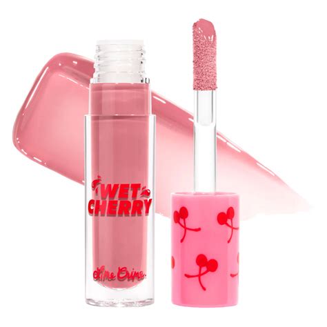 Lime Crime Wet Cherry Ultra Shiny Lip Gloss Naked Cherry Cosmetics Paragon