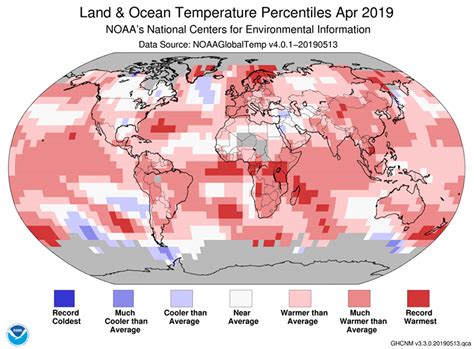 April Earth S Nd Warmest April On Record Weather Underground