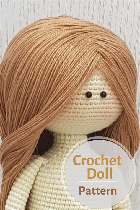 Amigurumi Doll Body Pattern Crochet Doll Pattern Crochet Doll Knitted Dolls