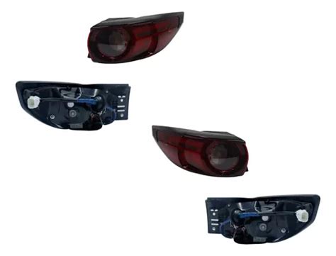 Par Calaveras Mazda Cx Ext C Arnes C Led Oscura Opt Meses Sin