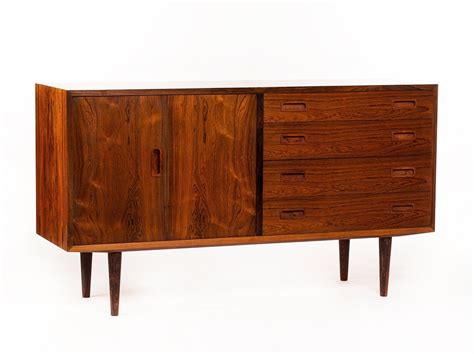 Vintage Danish Sideboard In Rosewood By Carlo Jensen For Hundevad Co