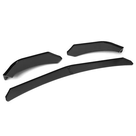 Pour Mercedes W C Klasse Amg Spoiler Avant L Vre Tasse Noir Brillant