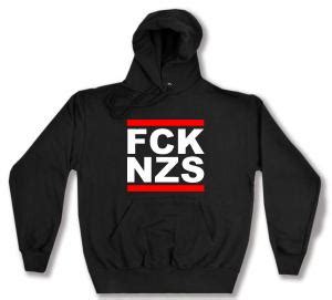 FCK NZS Kapuzen Pullover Antifaschismus Gegen Nazis Kapuzen