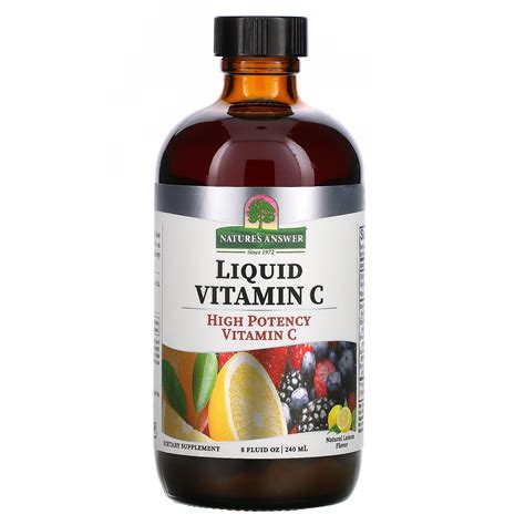 Nature S Answer Liquid Vitamin C