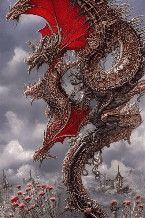 Steampunk Dragon Wallpaper