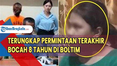 Terungkap Permintaan Terakhir Bocah Tahun Di Boltim Sebelum Tewas