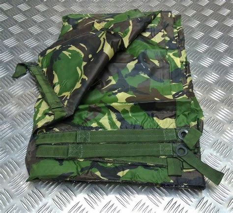 Genuine British Military Issue Irr Dpm Camo Basher Basha Tarp Shelter