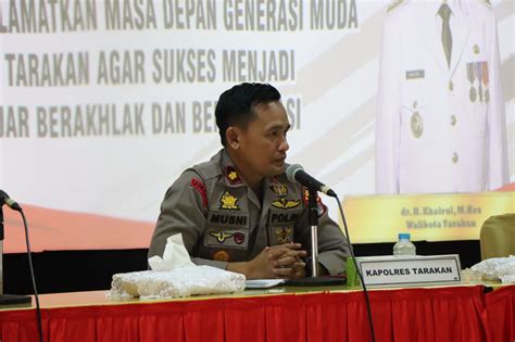 Fgd Yang Digelar Sat Binmas Polres Tarakan Mengusung Tema “demi Menyelamatkan Masa Depan