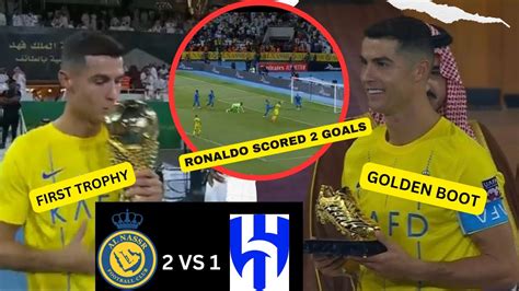 Cristiano Ronaldo Won His First Trophy With Al Nasr In The Most