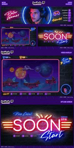 16 Twitch Overlay Templates Ideas Twitch Templates Overlays