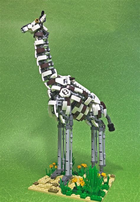 Lego Mech Giraffe 10 Lego Sculptures Sculpture Art Lego Creations