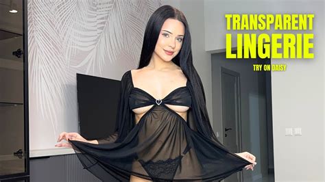 K Transparent Try On Haul Transparent Dress Challenge See Through Fashion Nude