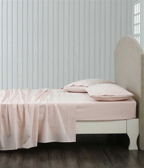 Pure Cotton 250tc Sheet Set Blush Mm Linen