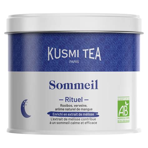 Achat Vente Kusmi Tea Infusion Sommeil Bio Bo Te M Tal Gr