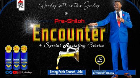 Pre Shiloh Encounter Anointing Service Nd Service Th Nov