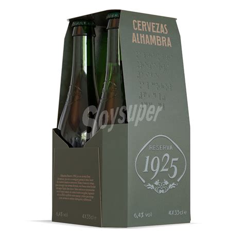 Alhambra Cerveza Reserva Pack X Cl