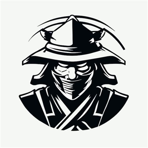 Premium Vector | Code of bushido samurai style ink illustration in vector