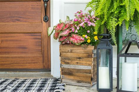 How To Upcycle A Trash Can Into A Planter HGTV