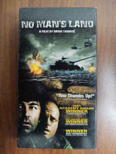 Rare Foreign War Drama No Mans Land Vhs Tape Danis Tanovic Ebay