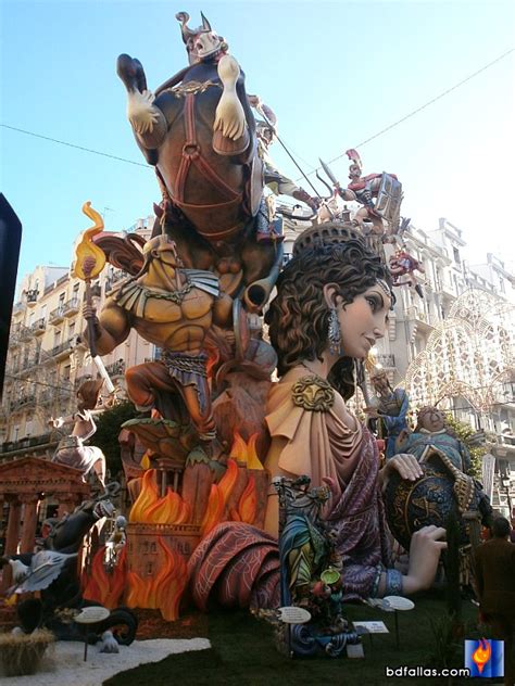 Falla Els Bol Uts Sueca Literato Azorin Per On Passa Arrasa