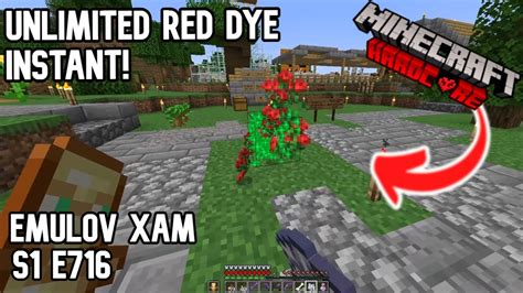 Unlimited Red Dye Instant Minecraft Hardcore Let S Play S E Youtube