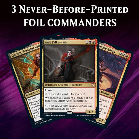 Magic The Gathering Commander 2019 Merciless Rage Deck 100 Card