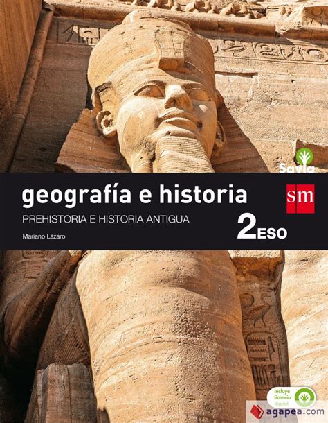 GEOGRAFIA E HISTORIA 2 ESO SAVIA FUNDACION SANTA MARIA EDICIONES SM