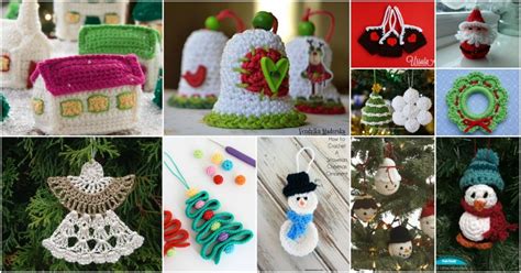 30 Easy Crochet Christmas Ornaments To Decorate Your Tree Diy And Crafts