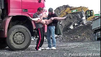Hot Blonde Girl Fucked In The Middle Of A Construction Work By Guys Xvideos