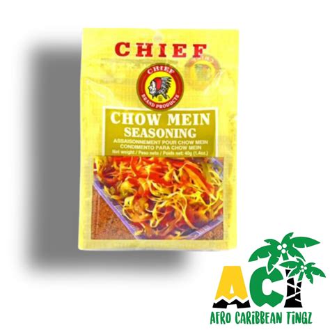 Chief Chow Mein Seasoning 40g Afro Caribbean Tingz