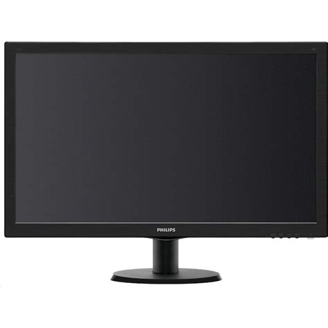 Монитор LED Philips 27", Wide, Full HD, VGA, HDMI, Черен - eMAG.bg