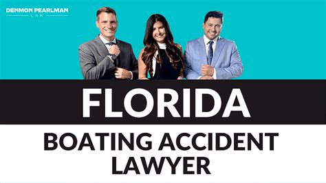 Florida Boating Accident Lawyer Free Attorney Consultation