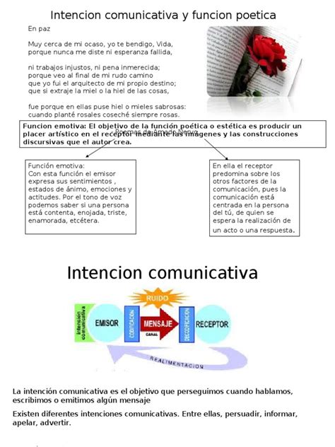 317 Equipo 6 Bloque 1 Intención Comunicativa Y Función Poética Pdf