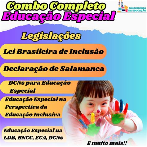 Combo de Educação Especial para Concursos