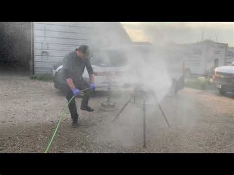 Apprentice Trainning Descale And Jet Cast Iron Pipe 1 YouTube