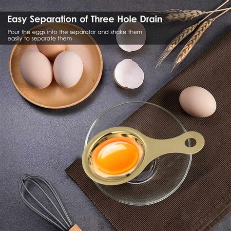 Stainless Steel Egg Separator Egg Yolk White Filter Food Grade Egg