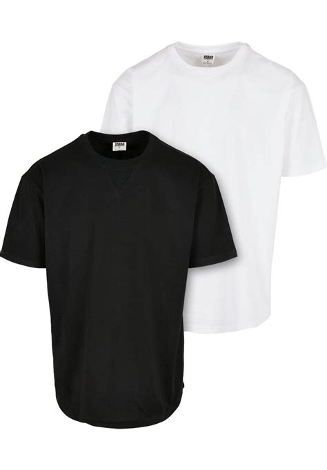 Urban Classics 2 Pack T Shirts Basic Whitehvid Zalandodk