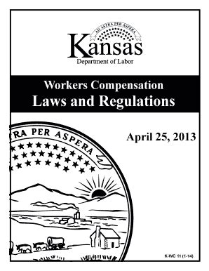 Fillable Online Dol Ks Laws And Regulations Kansas Department Of