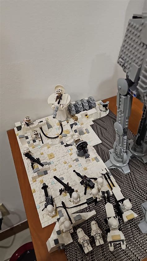 Lego Hoth MOC in progress | LEGO Amino