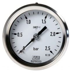 Type Bourdon Tube Pressure Gauge Ns Accuracy Case