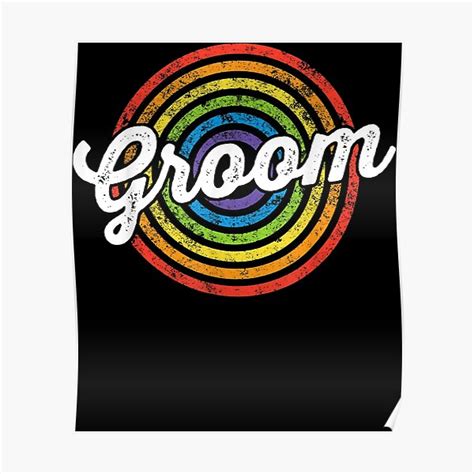 Groom Bachelor Party LGBT Same Sex Gay Wedding Husband Poster By JohnnGiov Redbubble