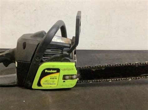 Poulan 16 Gas Powered Chainsaw P3816 Lot 22 March Monthly Day 2 Auction 3 30 2023 Compass