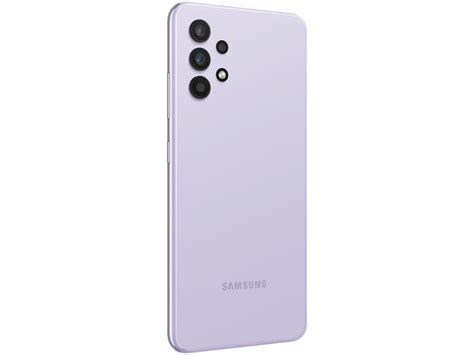 Smartphone Samsung Galaxy A32 128gb Violeta 4g 4gb Ram Tela 6 4” Câm