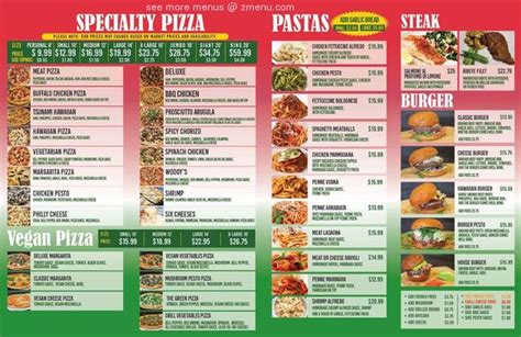 Online Menu Of Alessandros Pizza Restaurant Van Nuys California