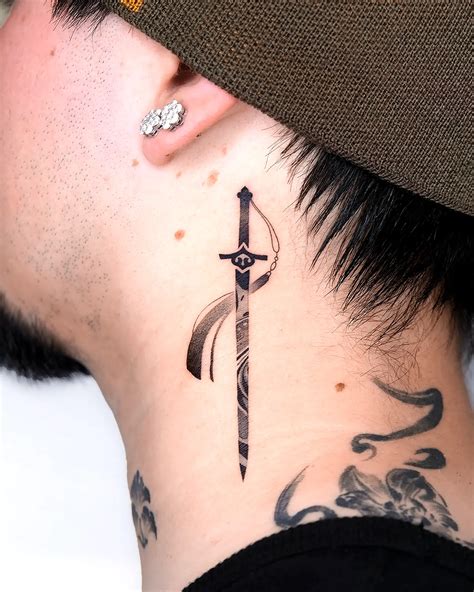 unique sword tattoo ideas  bold inspiration