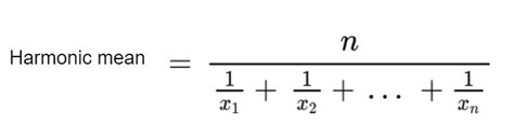 Harmonic Mean Calculator